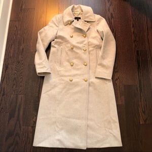 JCrew Wool topcoat - size 6